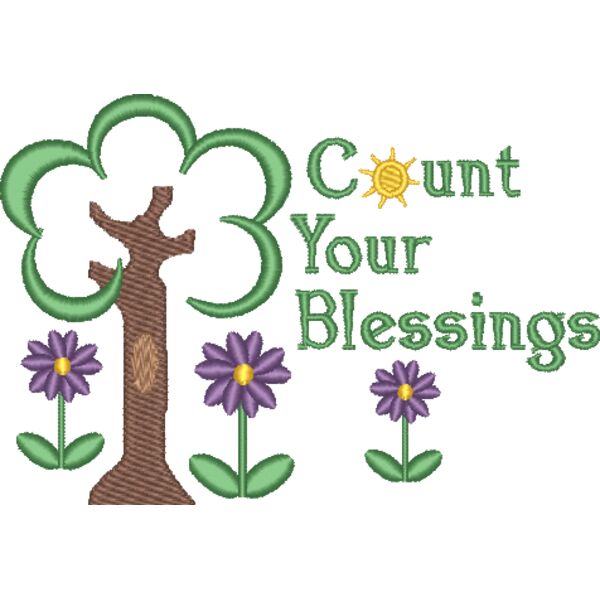 Count Your Blessings Flower Garden Thumbnail