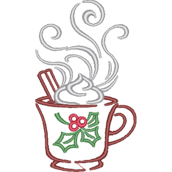 Christmas Mug & Holly Thumbnail