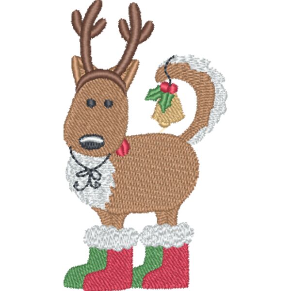 Christmas Jingle Bell Dog Thumbnail