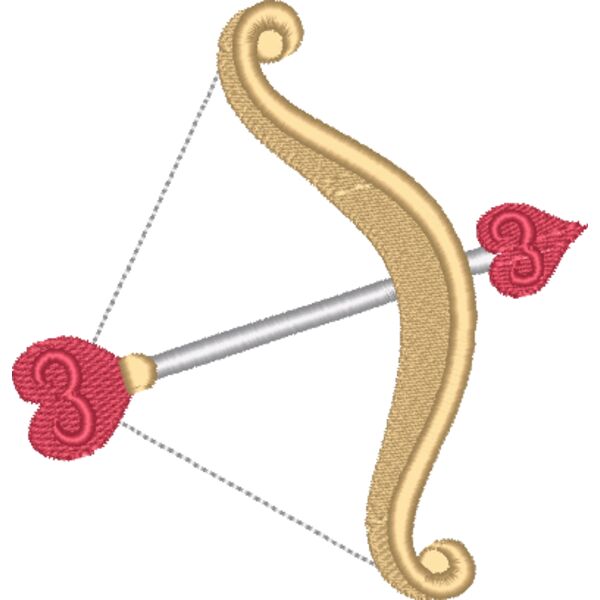Cupid's Bow & Arrow Thumbnail