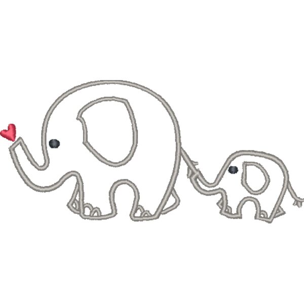 Elephants Drawing Thumbnail