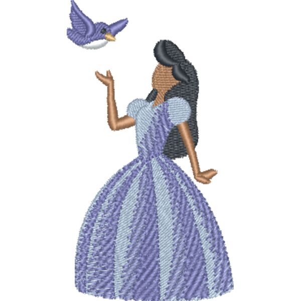 Princess Snow White with Bluebird F2480 Thumbnail