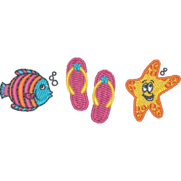 Fish Flip Flops Starfish RK0018 Thumbnail
