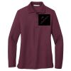 Ladies Silk Touch Long Sleeve Polo Thumbnail
