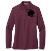Ladies Silk Touch Long Sleeve Polo Thumbnail
