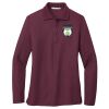 Ladies Silk Touch Long Sleeve Polo Thumbnail