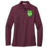 Ladies Silk Touch Long Sleeve Polo Thumbnail
