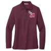Ladies Silk Touch Long Sleeve Polo Thumbnail