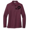 Ladies Silk Touch Long Sleeve Polo Thumbnail